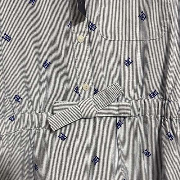 Tommy Hilfiger Striped Blue Shirt - Picture 3 of 3